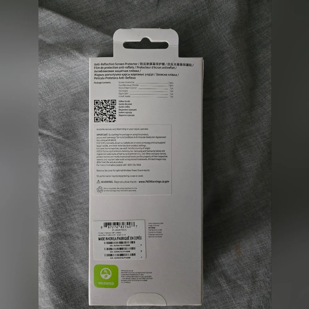 Samsung Anti-Reflecting Screen Protector for Galaxy S24+ - Clear (New)